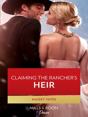 cover image of Claiming the Rancher's Heir